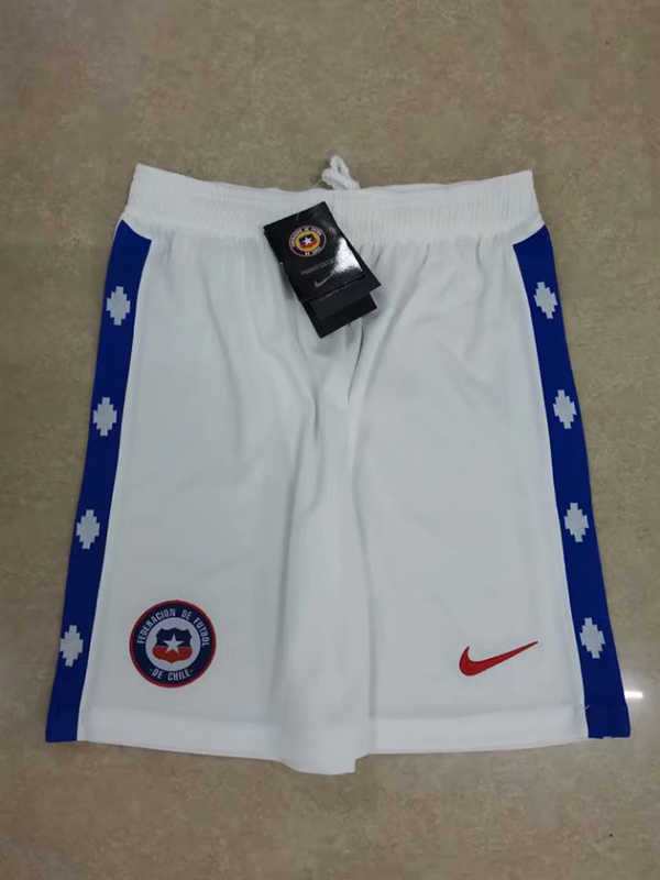 AAA Quality Chile 20/21 Away White Soccer Shorts